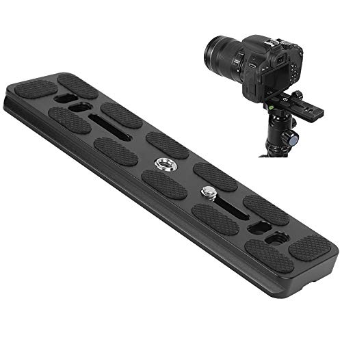 Płytka szybkiego zwalniania 150 mm, system szybkiego zwalniania, płyta QR, adapter śrubowy, adapter mocujący do podstawy aparatu, uchwyt ze śrubą 1/4" do głowicy kulowej Arca Mount - obrazek 7