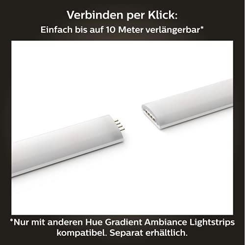 Philips Hue White and color ambiance Taśma LED gradient (przedłużenie, - obrazek 5