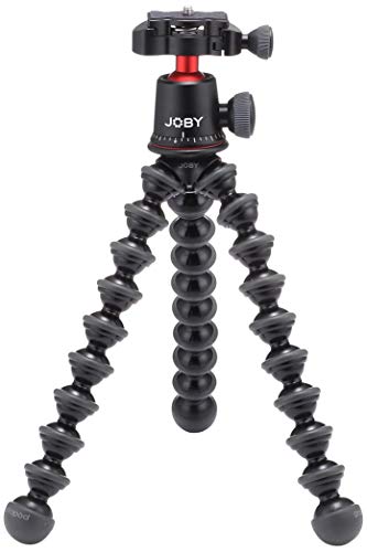 Joby GorillaPod 3K PRO Kit, Leichtes, Flexibles Stativ für Foto, Videoaufnahmen, Spiegellose Systemkameras mit Kugelkopf für Vlogging, Content Creation, für Canon, Nikon, Sony, Aluminium - obrazek 2