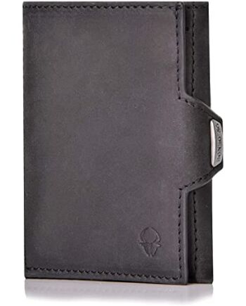 DONBOLSO Wallety NextGen etui na karty z przegródką na monety, do 11 kart, ochrona RFID