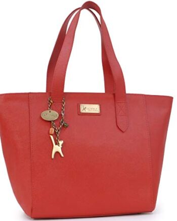 Catwalk Collection Handbags - Damska Duża Torebka Typu Tote Zasuwana -