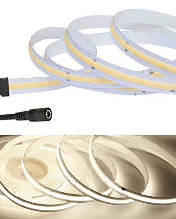 RYE 3M DC12V COB LED czerwona taśma świetlna, 320 diod LED/M lina/taśm