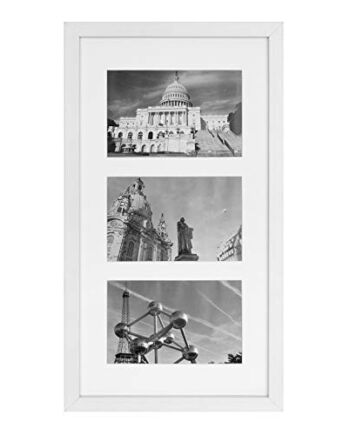 SONGMICS Ramka na zdjęcia, Stojak na 3 zdjęcia, 10 x 15 cm każdy, nowo