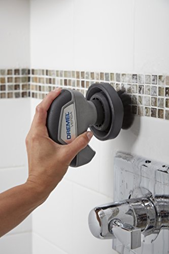 Dremel Versa PC10 zestaw do czyszczenia – bezprzewodowe narzędzie do czyszczenia z 9 wielozadaniowymi tarczami, szczotka szczecinowa i osłona przeciwbryzgowa dla szybszego i łatwiejszego czyszczenia - obrazek 7