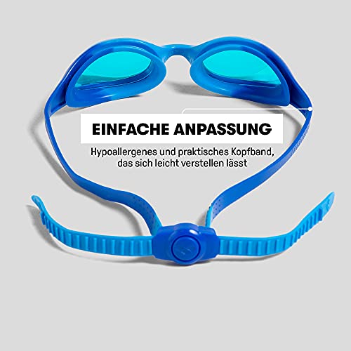 Arena Uniseks Dzieci Spider JR Okulary do Pływania, Różowy/Fioletowy - obrazek 2