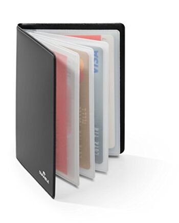 Durable 230958 Etui na karty kredytowe (z ochroną RFID, na 8 kart), ko