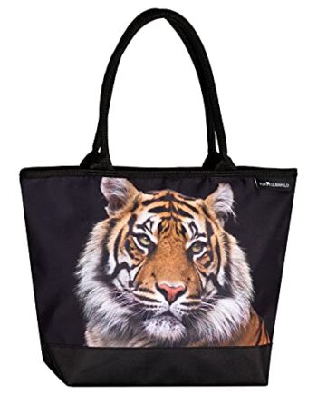 VON LILIENFELD Torebka damska tygrys Motif Shopper Wymiary L42 x H30 x