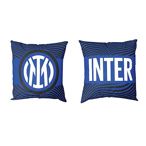 F.C. Inter | Poduszka Meble | Bawełna | Wyjmowana | Made In Italy | 40x40 | Oficjalny produkt - obrazek 2