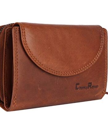 Prawdziwy Skórzany Portfel Damski Wysokiej Jakości Ochrona RFID w styl