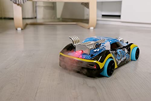 EXOST Samochód zdalnie sterowany - Xmoke 2,4 GHz- Samochód wyścigowy ze zbiornikiem dymu - Zabawka dla dzieci - Od 5 lat - obrazek 5