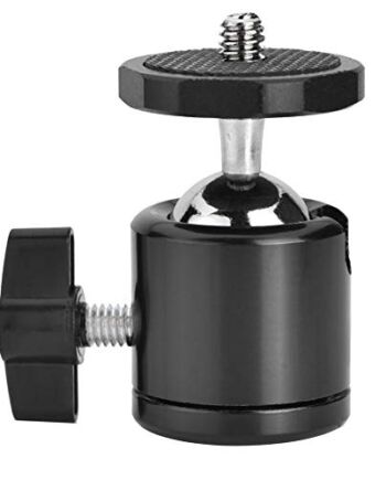 Głowica kulowa 360 obrotowa kamera DSLR głowica kulowa 1/4 cala mocowa