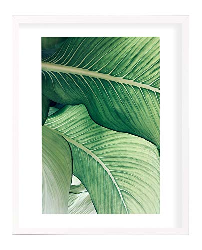 Postergaleria | Ramka na zdjęcia, drewniana, biała | 50x70 cm