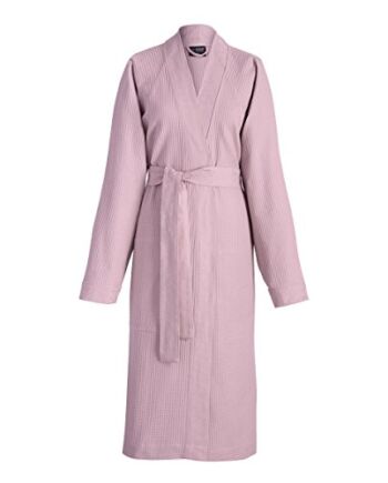 Das Jacquard Francais 22287 szlafrok poligon bawełna drewno różowy 35 x 28 cm