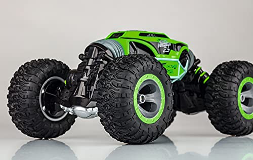 Carson 500404202 - 1:10 My First Magic Machine zielony 2,4 G 100% RTR, zdalnie sterowany samochód / pojazd, pojazd RC, w zestawie baterie i pilot zdalnego sterowania - obrazek 2