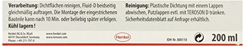 Teroson Fluid-D 800110 środek uszczelniający do obudowy i kołnierza, 200 ml - obrazek 3