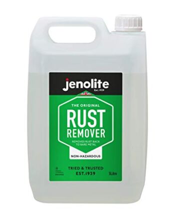 JENOLITE Niebezpieczne usuwanie rdzy zbiornika - żelazo, stal, chrom, miedź, mosiądz i aluminium - przyjazny dla środowiska - 5 l