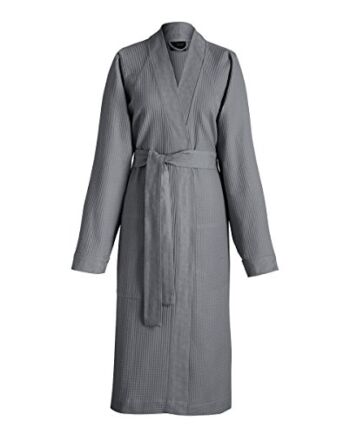 Das Jacquard Francais 22289 szlafrok poligon bawełna szary tajemniczy