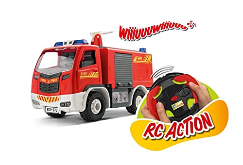 Revell Control 00970 zdalnie sterowany samochód strażacki dla dzieci z pilotem zdalnego sterowania 2,4 GHz, czerwony - obrazek 7