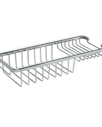 TATAY Krom prostokątny kosz do przechowywania, 300 x 120 x 60, INOX/Laton Mosiądz, srebrny, jeden rozmiar