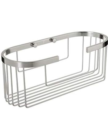 TATAY Półka Prysznicowa Aluminium Owalna | Zawiera Śruby | Kompatybiln