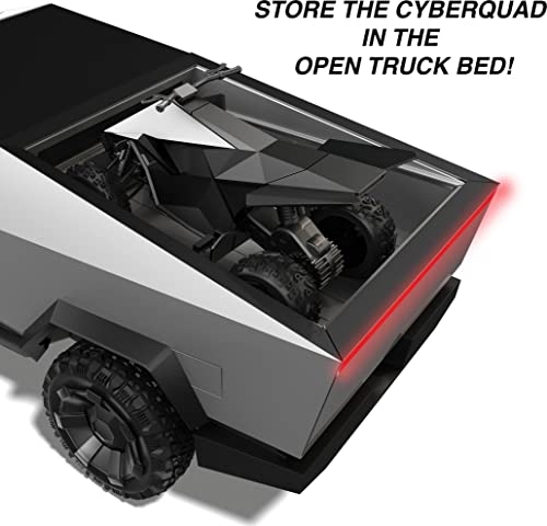 Hot Wheels GYD25, Pojazd R/C Cybertruck 1:12 Zdalnie sterowany + Cyberquad - obrazek 5