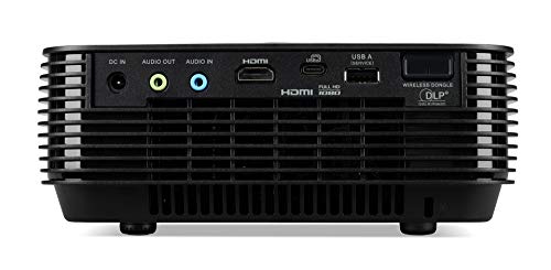 Acer Projektor B250i DLP LED (Full HD (1920 x 1080 pikseli) 1200 lumenów, 5000:1 kontrast, Keystone, głośnik 5 W, HDMI (HDCP)) przenośny/przenośny - obrazek 4