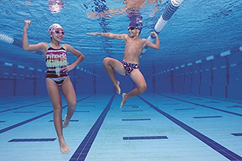 Arena Uniseks - Dzieci The One Okulary do Pływania, Niebieski (Clear-Cyan-Blue) - obrazek 6