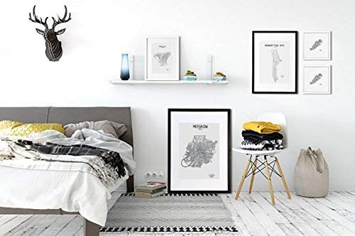 Classic by Casa Chic Ramka na zdjęcia z litego drewna, 15 x 10 cm, szklany front, z passe-partout, szerokość ramy 2 cm, czarna, 3 sztuki, drewno, 6 x 4 - obrazek 8