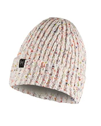 Buff Dzianinowa i polarowa czapka KIM biała damska jeden rozmiar