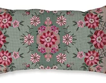 PIP Studio Poduszka ozdobna Pip Chique kolor zielony rozmiar 35 x 60 cm