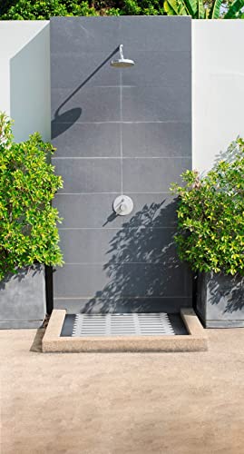 WENKO Mata łazienkowa do wnętrz i na zewnątrz biała, 50 x 80 cm, mata łazienkowa, ruszt pod prysznic, łazienkę, basen, sauna o antypoślizgowej strukturze - obrazek 3