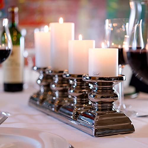 Qult Farluce Trend kamienny szary ∅ 10 cm • świecznik w kształcie świe - obrazek 3