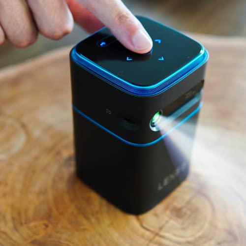 Lenso See, Mini projektor Wi-FI, obsługuje rozdzielczość 1080p Full HD 4K, Pico USB-C, kompatybilny z iPhone Android Fire TV Stick, przenośny projektor, Netflix TV, HDMI Bluetooth - obrazek 8