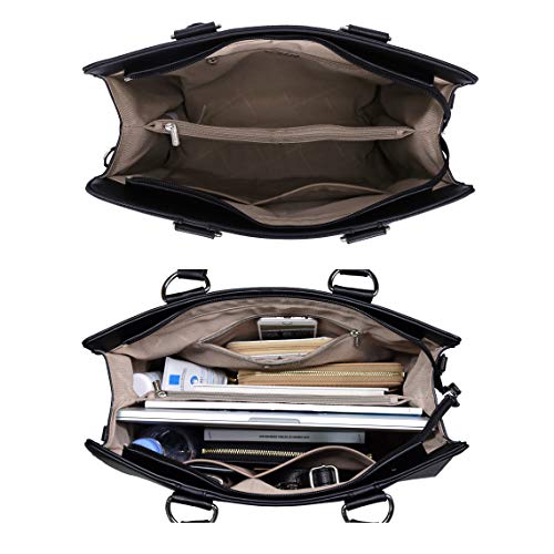 David Jones - Damska Duża Torebka - Torba Tote Shopper Skórzana PU - K - obrazek 2