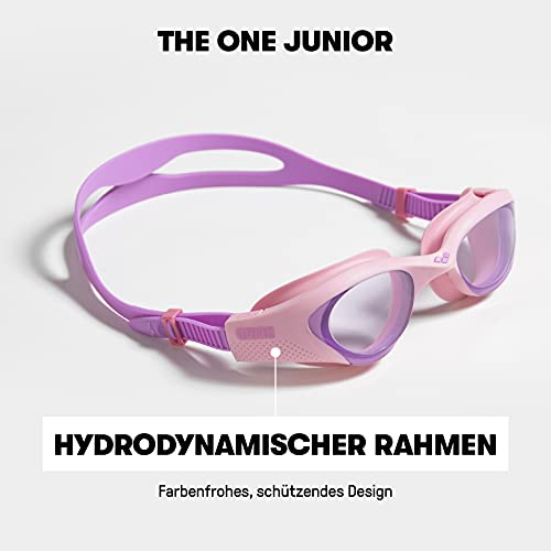 Arena Uniseks - Dzieci The One Okulary do Pływania, Niebieski (Clear-Cyan-Blue) - obrazek 4