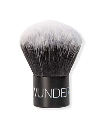 WUNDERBROW KABUKI szczotka do makijażu zaokrąglona szczotka idealna do pudru do twarzy konturu różu mieszanie wykończenie ustawienie nieskazitelne wykończenie