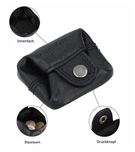 Gusti Linus portfel damski skórzany - Kompaktowy mini portfel vintage - obrazek 5