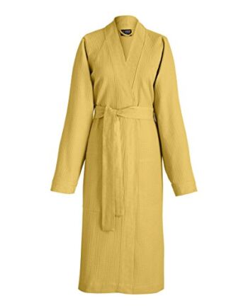 Das Jacquard Francais 22292 szlafrok Polygon bawełna żółty 35 x 28 cm