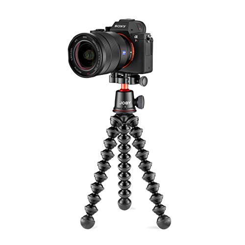 Joby GorillaPod 3K PRO Kit, Leichtes, Flexibles Stativ für Foto, Videoaufnahmen, Spiegellose Systemkameras mit Kugelkopf für Vlogging, Content Creation, für Canon, Nikon, Sony, Aluminium - obrazek 5