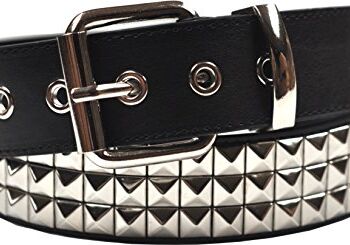 foolsGold 3 rzędy pasków z ćwiekami w kształcie piramidy