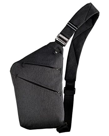 OSOCE Multi-Pocket Crossbody, męska kieszeń na piersi, antykradzieżowa kieszeń na piersi