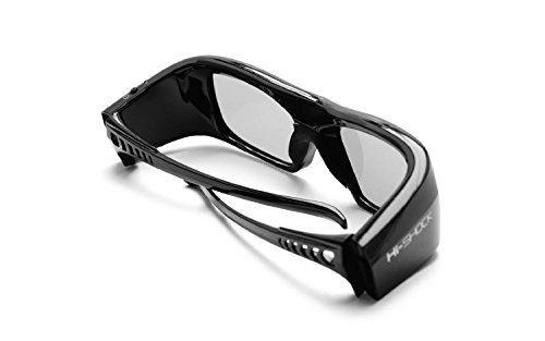 2 x Hi-Shock RF Pro Black Diamond, okulary 3D do projektorów Sony, JVC - obrazek 7