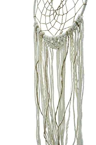 HEITMANN DECO - Łapacz snów styl makramy - beżowy - ok. 20 x 65 cm - dekoracja ścienna - obrazek 4