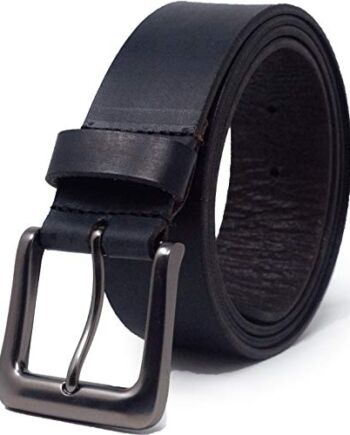 Ashford Ridge Męski 38 mm Full Hide pasek z prawdziwej skóry do dżinsów