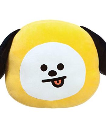 BT21 Official Merchandise poduszka od Aurora World, CHIMMY pluszowa poduszka, żółta, 16 x 29