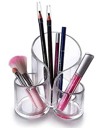 CINEEN organizer na kosmetyki z akrylu – organizer na kosmetyki, pojemnik na przybory do makijażu i kosmetyki