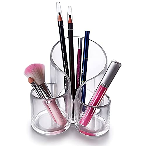 CINEEN organizer na kosmetyki z akrylu – organizer na kosmetyki, pojemnik na przybory do makijażu i kosmetyki