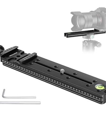 Neewer® 200 mm profesjonalna szyna węzłowa slajd metalowy zacisk szybkiego zwalniania do kamery z Arca Swiss kompatybilny