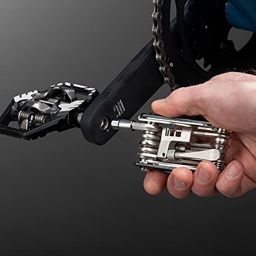 3min19sec wielofunkcyjne narzędzie rowerowe, 16w1, w tym narzędzie do opon bezdętkowych, Torx, klucz płaski, przenośny zestaw kluczy imbusowych | multitool | multitool rowerowy | minizestaw narzędzi - obrazek 4