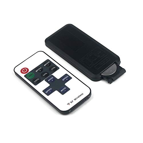 Taikuwu 2 sztuki taśmy LED sterownik LED taśma ściemniacz sterownik DC 5 V-24 V 12 A odbiornik RF bezprzewodowy pilot LED pilot do 2-biegunowy SMD 5050 3528 2835 5630 taśma LED - obrazek 4